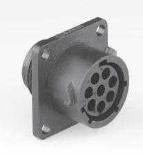 SOURIAU-UTP0148P 圆形连接器 Conn Circular SKT 8 POS ST Panel Mount 8 Terminal 1 Port