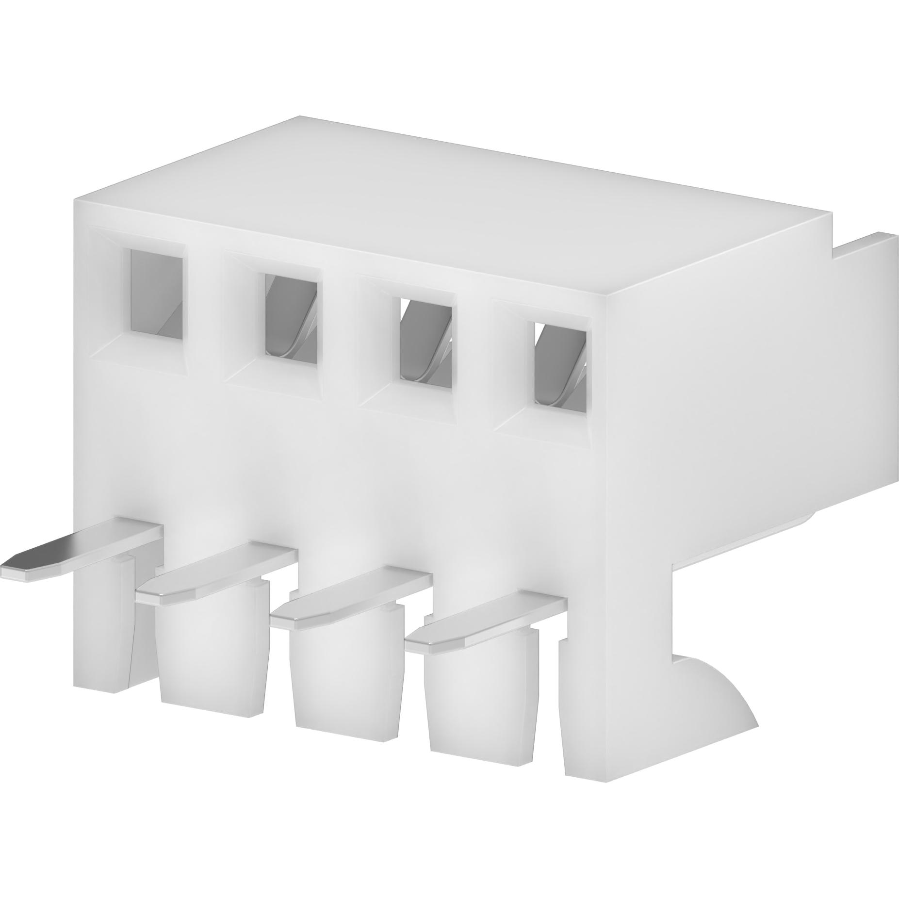 Molex-0022173042 连接器插头及 PCB 插座 Conn Socket Strip RCP 4 POS 2.54mm Solder ST Thru-Hole KK Tray