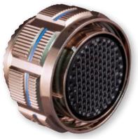 Glenair-D38999/26WB35SN-LC Connector Circular Conn Circular SKT 13 POS Crimp ST Cable Mount 13 Terminal 1 Port