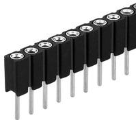 Fischer Elektronik-BLY 1 08 Steckverbinderleisten und Leiterplattenbuchsen Conn Socket Strip F 8 POS 2mm Solder ST Top Entry Thru-Hole