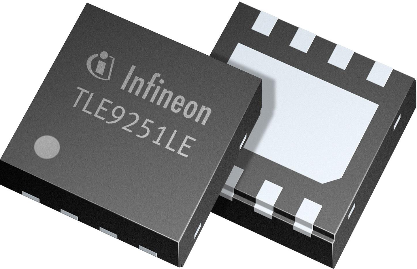 Infineon Technologies AG-TLE9251LEXUMA1 CAN (Controller Area Network) CAN 5Mbps Power Down 5V Automotive 8-Pin TSON EP T/R