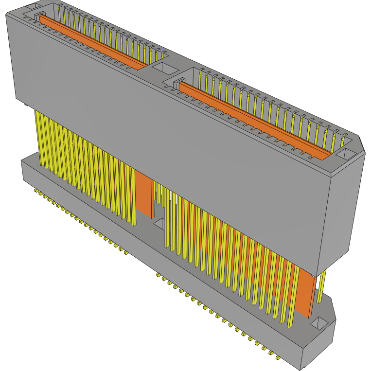 Samtec-QTE-040-06-F-D-A 连接器插头及 PCB 插座 Conn High Speed Micro Plane HDR 80 POS 0.8mm Solder ST Top Entry SMD Tray