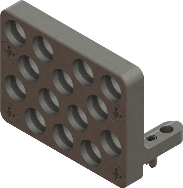 Amphenol-SF9311-60147 Accessoires de raccordement Connector Accessories Plug-In Module Straight Stainless Steel Passivated VITA 67.3 Bag