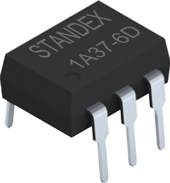 Standex Electronics, Inc-SMP-1A37-6DT Solid State Relays - SSRs Solid State Relay 50mA 1.5V DC-IN 0.045A 1500V AC/DC-OUT 6-Pin DIP Tube