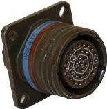 Deutsch Group-D38999/20ZG11PN Steckverbinder, rund Conn Circular PIN 11 POS Crimp ST Flange Mount 11 Terminal 1 Port