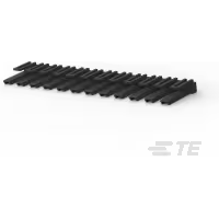 TE Connectivity-1-2132782-2 Steckverbinderzubehör Connector Accessories Retainer Straight Nylon Black Bag