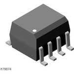 Optocoupler DC-IN 1-CH Transistor With Base DC-OUT 8-Pin SOIC N