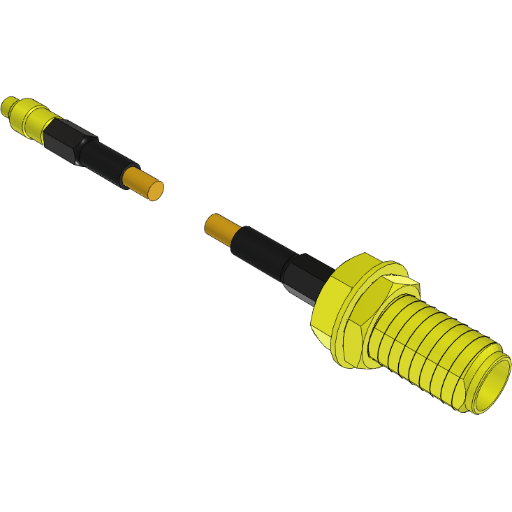 Samtec-RS316-03SP1-01BJ1-0200 Assemblaggio cavo coassiale 50 Ohms SMA Components