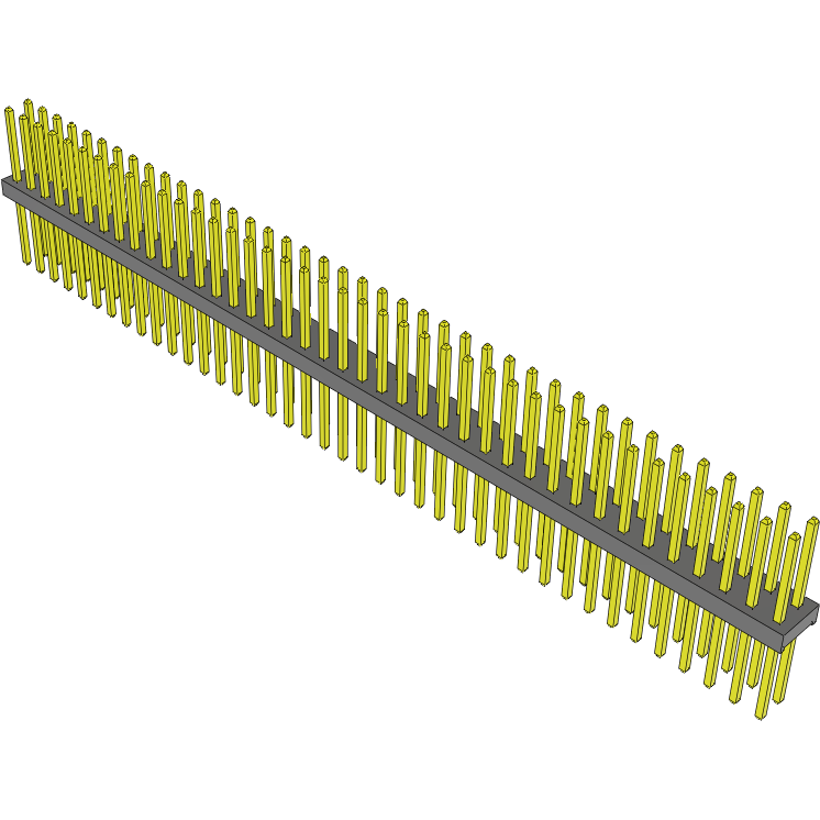 Samtec-MTMM-140-12-S-D-275 Steckverbinderleisten und Leiterplattenbuchsen Conn Unshrouded Header HDR 80 POS 2mm Solder ST Top Entry Thru-Hole Bulk