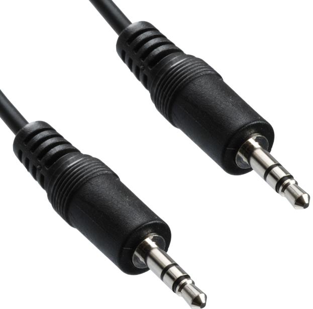 Assmann WSW components, Inc-AK203/MM  Cable Assembly Audio 2m 3.5mm Stereo Plug to 3.5mm Stereo Plug 28AWG