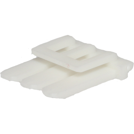 Molex-1722642003 Connector Accessories Connector Accessories Terminal Position Assurance Straight Nylon Natural Gold Ultra-Fit™ Bag