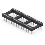 Conn DIP Socket SKT 36 POS 2.54mm Solder ST Thru-Hole Tube