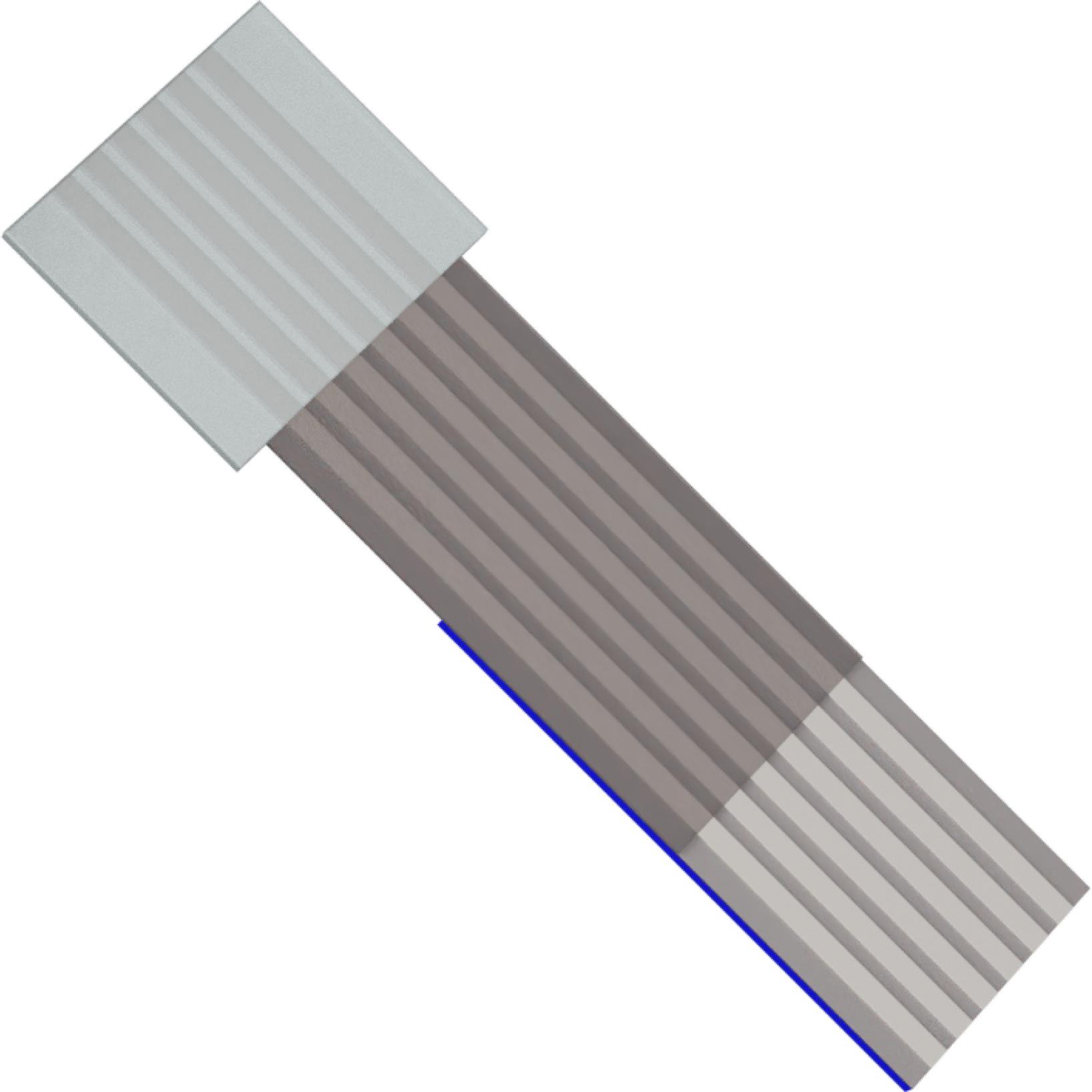 Molex-153660061  Cable Assembly 0.152m 0.5mm 6 to 6 POS Premo Flex FFC Jumper to Premo Flex FFC Jumper M-M Bag