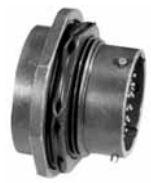 Amphenol-PT07A-10-5S(023) Connector Circular Conn Circular SKT 5 POS Solder ST Jam Nut 5 Terminal 1 Port