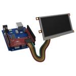 4.3" LCD Pack for Arduino w/Adaptor Shield + Cable
