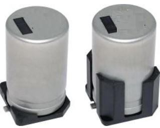 Panasonic Industry-EEH-ZS1J151V Capacitor Aluminum Polymer Cap Aluminum Polymer Hybrid 150uF 63VDC 20%( 10 X 16.8mm) SMD 0.015 Ohm 3.5A 4000h 135°C T/R Automotive AEC-Q200