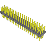 Conn Unshrouded Header HDR 66 POS 2.54mm Solder ST Top Entry Thru-Hole Bulk