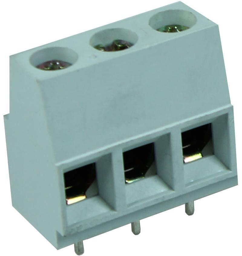 CamdenBoss Ltd-CTB77VP/3 Steckverbinder, Klemmenblöcke Conn Terminal Block 3 POS 10.16mm Solder ST Thru-Hole 57A