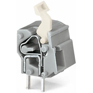 WAGO-257-863 连接器接线板 Conn Terminal Block F 1 POS Solder Thru-Hole 24A Box