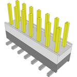 Conn Board Stacker HDR 14 POS 2.54mm Solder ST Top Entry SMD Tube