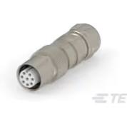 TE Connectivity-1-2308323-1 Connettore circolare Conn M12 Circular SKT 8 POS Crimp ST Cable Mount 8 Terminal 1 Port Box