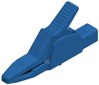 SKS Kontakttechnik-AK 2 B 2540 I BLAU / BLUE 电子测试设备连接器 Crocodile Clips