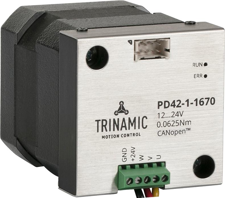 Analog Devices-PD42-1-1670-CANOPEN DC-Motoren ohne Bürsten Brushless DC Motors Square 24V 1.79A 4000r/min 0.0625 1Shaft