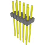 Conn Unshrouded Header HDR 10 POS 2.54mm Solder ST Top Entry Thru-Hole Bulk