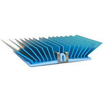 Advanced Thermal Solutions-ATS-X50450B-C1-R0 Kühlkörper Heat Sink Passive BGA Angle SMD Aluminum 4°C/W Blue Anodized