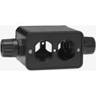 Molex-1301370118 Steckverbinderzubehör Connector Accessories Outlet Box Rubber Black Carton