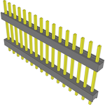 Conn Board Stacker HDR 16 POS 2.54mm Solder ST Top Entry Thru-Hole Bulk