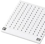 PHOENIX CONTACT-0804549:0001 Connector Accessories Connector Accessories Marker Card Straight White