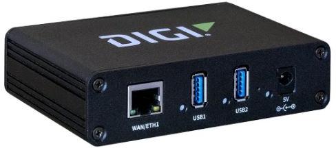 Digi International-AW02-G300 Hubs und Switches Hub 2 Port 10Mbps/100Mbps/1000Mbps Ethernet/USB 3.1 TCP/IP