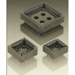 Conn PLCC Socket SKT 68 POS 2.54mm Solder ST Thru-Hole