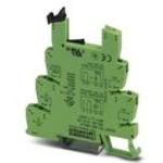 PHOENIX CONTACT-PLC-BSP- 24DC/21 Relaissockel 6.2 mm PLC basic terminal block with spring-cage connection, without relay or solid-state relay, for mounting