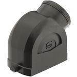 Hood 90° 10/B Shell Size Glass Fibre Reinforced Polyamide Self Lock