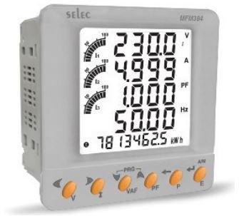 Altech Corporation-MFM384-C-CU null Multifunction Meter with 4X4-Digit LCD Single Pulse Output