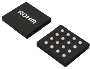 Rohm-BD9B333GWZ-E2 Convertidor CC a CC y chip del regulador de conmutación Conv DC-DC 2.7V to 5.5V Synchronous Step Down Single-Out 0.6V to 4.4V 3A 16-Pin UCSP35L1 T/R