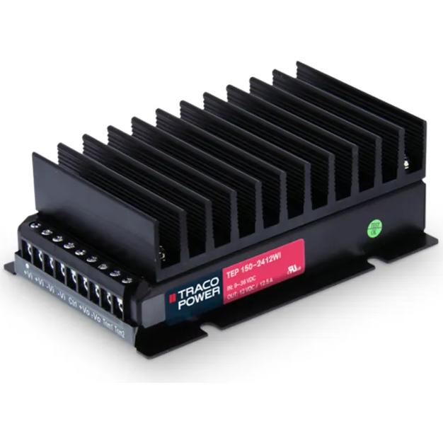 TRACO Electronic AG-TEP 150-7215WI Convertidor de CC a CC y módulo del regulador de conmutación Module DC-DC 110VIN 1-OUT 24V 6.3A 150W 9-Pin