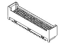 Molex-0051260051 D-超小型连接器 Conn D-Sub PIN 96 POS 0.95mm Solder ST Thru-Hole 96 Terminal 1 Port LFH™ Tray