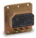 ITT Corporation-DPXBMA-57-33S-0026 Raccordement rectangulaire Conn Rack and Panel ARINC 404 SKT 57Signal POS Crimp ST Panel Mount