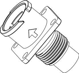Amphenol-FLS010N4S03 Steckverbinder, rund Conn Circular SKT 4 POS Crimp ST Flange Mount 4 Terminal 1 Port Bag