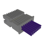 Cable Assembly Discrete Wire 0.101m 30AWG Terminal Strip 14 POS HDR Crimp Layer