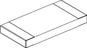 TE Connectivity-TLRP3A30DR100FTE Résistance fixe à montage sur surface unique Res Metal Strip 2512 0.1 Ohm 1% 3W ±50ppm/°C Sulfur Resistant Pad SMD T/R Automotive AEC-Q200