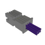 Cable Assembly Discrete Wire 0.609m 28AWG Terminal Strip 6 POS HDR Crimp Layer
