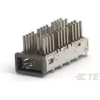 TE Connectivity-1888968-3 Steckverbinderzubehör Connector Accessories QSFP+ Cage Right Angle Box/Tray