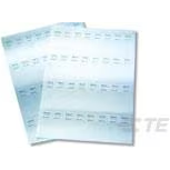 TE Connectivity-183570-000 Beschriftungen Labels Laser Markable Label Translucent Polyester White 25.4x25.4mm