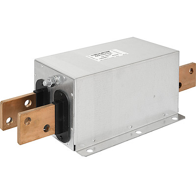 SCHURTER-FMER-G92U-M057 Starkstromleitungsfilter Power Line Filter 3-Phase 0.15MHz to 300MHz 400A 1200VDC Threaded Stud Flange Mount
