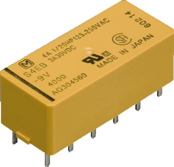 Panasonic-S3EB-24V Power Relays Power Relay 24VDC 3DC/4AAC 3PST-NO/SPST-NC(28mm 12mm 10.4mm) THT