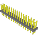 Conn Unshrouded Header HDR 34 POS 2mm Solder ST Top Entry Thru-Hole Bulk